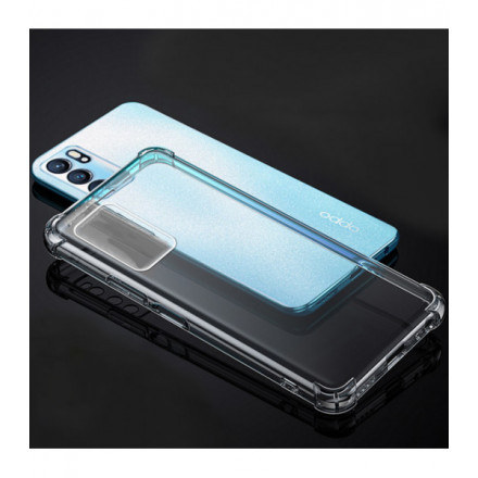 ETUI ANTI-SHOCK NA TELEFON  OPPO RENO 6 PRO TRANSPARENTNY