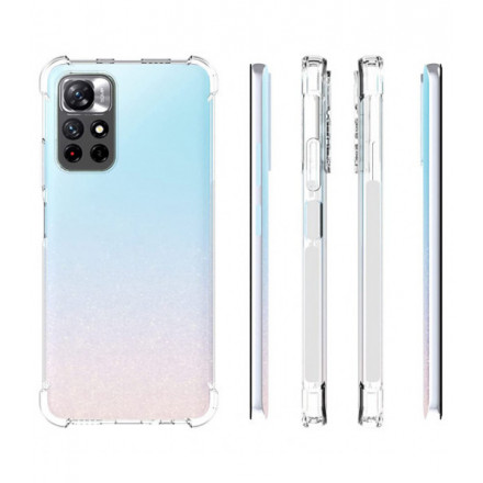 ETUI ANTI-SHOCK NA TELEFON  XIAOMI REDMI NOTE 11T / 11T 5G TRANSPARENTNY