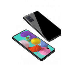 ETUI BLACK CASE GLASS NA TELEFON OPPO RENO 7 SE CZARNY