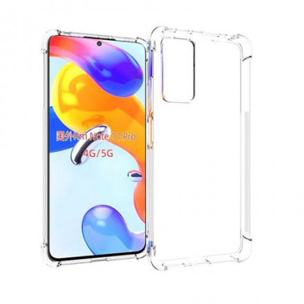 ETUI ANTI-SHOCK NA TELEFON  XIAOMI REDMI NOTE 11 PRO 4G TRANSPARENTNY