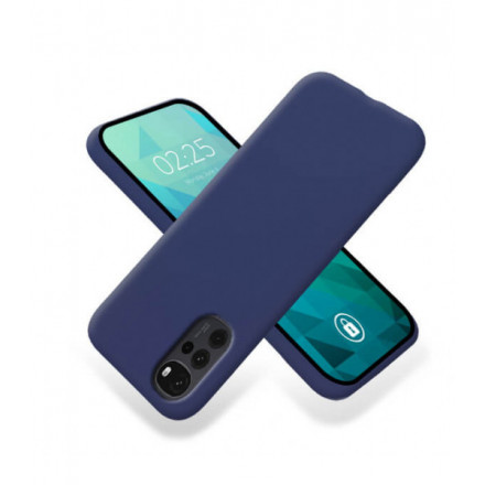 ETUI SMOOTH NA TELEFON  MOTOROLA MOTO G22 4G GRANATOWY