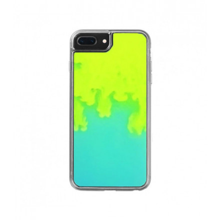 ETUI LIQUID NEON NA TELEFON APPLE IPHONE 7 / 8 ZIELONY