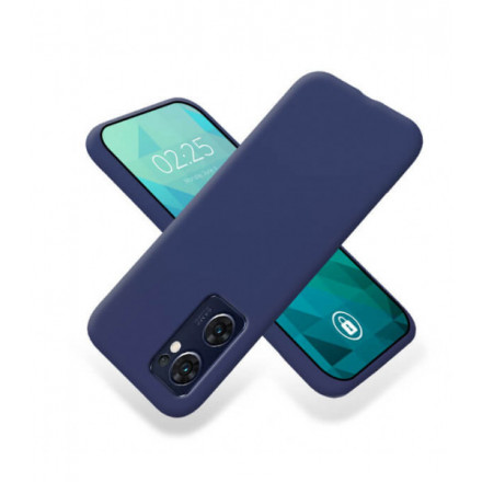 ETUI SMOOTH NA TELEFON  OPPO RENO 7 5G / FIND X5 LITE GRANATOWY