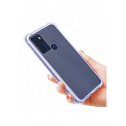 ETUI ANTI-SHOCK NA TELEFON  MOTOROLA MOTO G60s TRANSPARENTNY