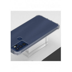 ETUI ANTI-SHOCK NA TELEFON  MOTOROLA MOTO G60s TRANSPARENTNY