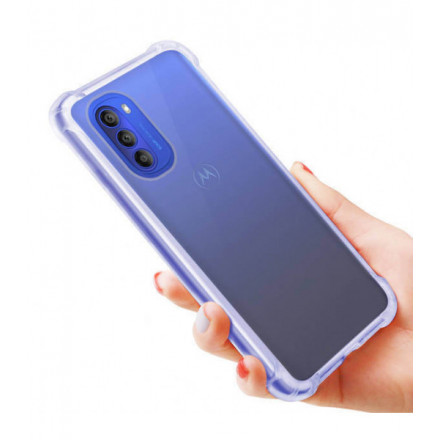 ETUI ANTI-SHOCK NA TELEFON  MOTOROLA MOTO G51 5G TRANSPARENTNY