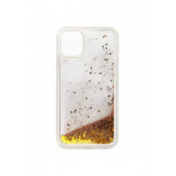ETUI LIQUID SPARKLE NA TELEFON  APPLE IPHONE 11 ZŁOTY