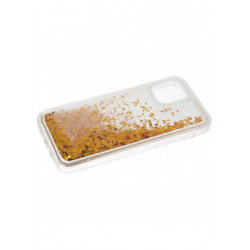 ETUI LIQUID SPARKLE NA TELEFON  APPLE IPHONE 11 PRO ZŁOTY