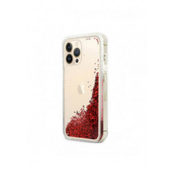 ETUI LIQUID SPARKLE NA TELEFON  APPLE IPHONE 11 PRO CZERWONY