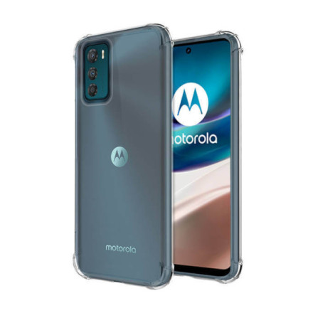 ETUI ANTI-SHOCK NA TELEFON  MOTOROLA MOTO G42 TRANSPARENTNY