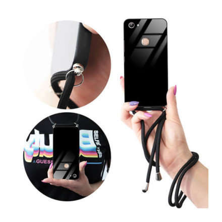 ETUI CROSS GLAM NA TELEFON VIVO Y83  BLACK