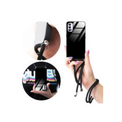 ETUI CROSS GLAM NA TELEFON OPPO RENO 4 / RENO 4 5G BLACK