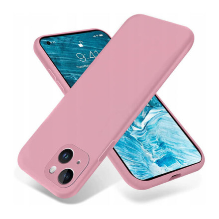 ETUI METALLIC NA TELEFON  APPLE IPHONE 14 PLUS RÓŻOWY