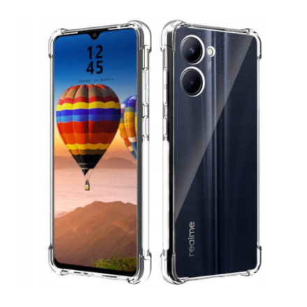 ETUI ANTI-SHOCK NA TELEFON  REALME C33 TRANSPARENTNY