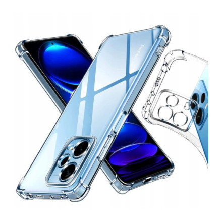 ETUI ANTI-SHOCK NA TELEFON  XIAOMI REDMI NOTE 12 PRO 5G TRANSPARENTNY