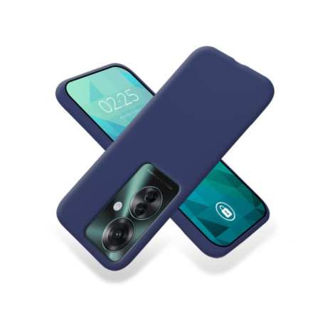 Etui Ochronne Smooth Na Telefon Do OPPO RENO 11F 5G GRANATOWY