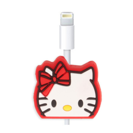 OSŁONA NA KABEL HELLO KITTY CZERWONE