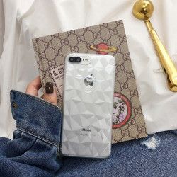GEOMETRIC ETUI NA TELEFON IPHONE 6 / 6S A1586 /A1688 TRANSPARENTNY