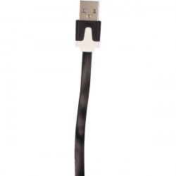 KABEL USB MICRO - PŁASKI CZARNY