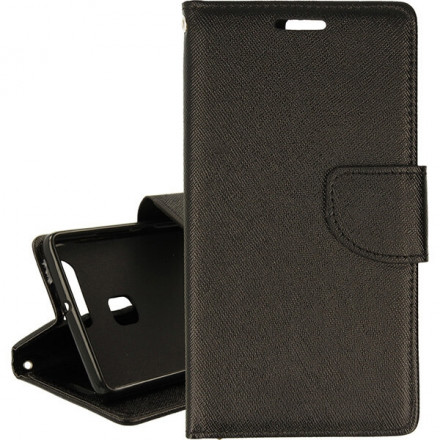 BOOK FANCY ETUI NA TELEFON HUAWEI P9 EVA-L09 CZARNY
