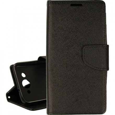 BOOK FANCY ETUI NA TELEFON HUAWEI Y3 2017 CZARNY