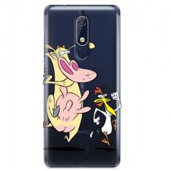 ETUI NA TELEFON NOKIA 5.1 TA-1075 CARTOON NETWORK KK176 CLASSIC KROWA I KURCZAK