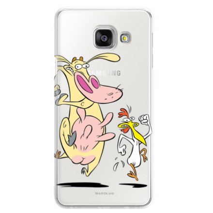 ETUI NA TELEFON SAMSUNG GALAXY A3 2017 A320 CARTOON NETWORK KK176 CLASSIC KROWA I KURCZAK