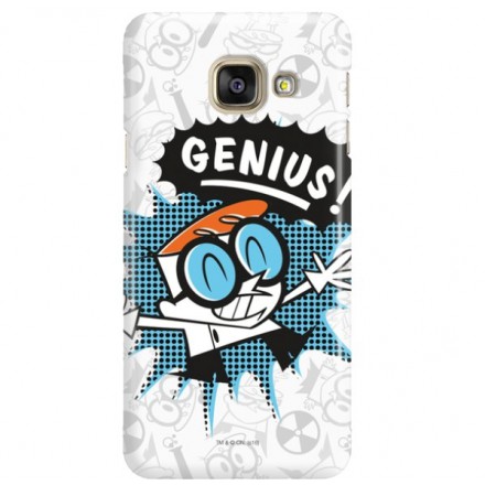 ETUI NA TELEFON SAMSUNG GALAXY A5 2016 A510 CARTOON NETWORK DX105 CLASSIC LABORATORIUM DEXTERA