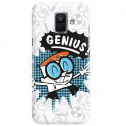 ETUI NA TELEFON SAMSUNG GALAXY A6 2018 A600 CARTOON NETWORK DX105 CLASSIC LABORATORIUM DEXTERA