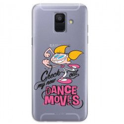 ETUI NA TELEFON SAMSUNG GALAXY A6 2018 A600  CARTOON NETWORK DX290 CLASSIC LABORATORIUM DEXTERA
