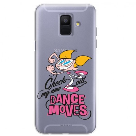 ETUI NA TELEFON SAMSUNG GALAXY A6 2018 A600  CARTOON NETWORK DX290 CLASSIC LABORATORIUM DEXTERA