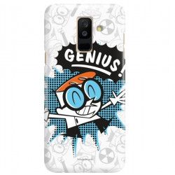 ETUI NA TELEFON SAMSUNG GALAXY A6 PLUS 2018 A610  CARTOON NETWORK DX105 CLASSIC LABORATORIUM DEXTERA