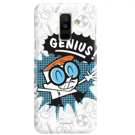 ETUI NA TELEFON SAMSUNG GALAXY A6 PLUS 2018 A610  CARTOON NETWORK DX105 CLASSIC LABORATORIUM DEXTERA