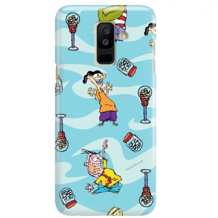 ETUI NA TELEFON SAMSUNG GALAXY A6 PLUS 2018 A610  CARTOON NETWORK ED101 CLASSIC Ed, Edd i Eddy