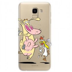 ETUI NA TELEFON SAMSUNG GALAXY J6 2018 J600 CARTOON NETWORK KK176 CLASSIC KROWA I KURCZAK