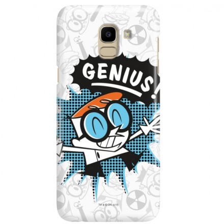 ETUI NA TELEFON SAMSUNG GALAXY J6 2018 J600 CARTOON NETWORK DX105 CLASSIC LABORATORIUM DEXTERA