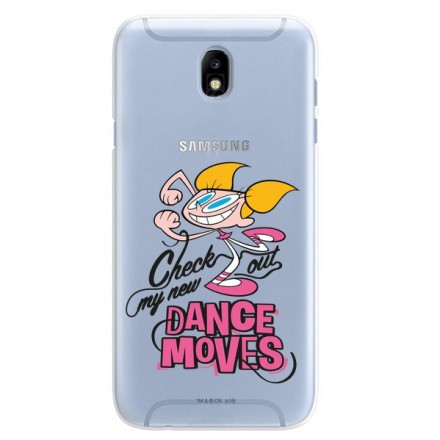 ETUI NA TELEFON SAMSUNG GALAXY J7 2017 J730 CARTOON NETWORK DX290 CLASSIC LABORATORIUM DEXTERA