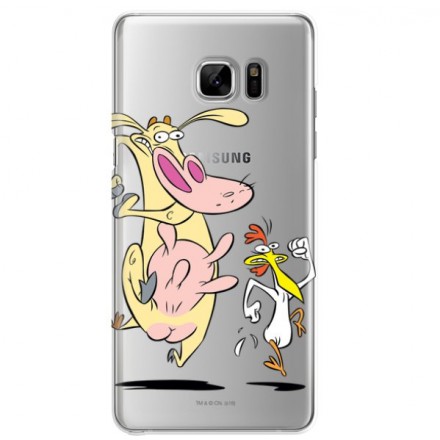 ETUI NA TELEFON SAMSUNG GALAXY NOTE 7 CARTOON NETWORK KK176 CLASSIC KROWA I KURCZAK