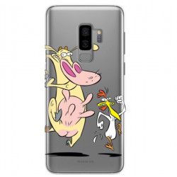 ETUI NA TELEFON SAMSUNG GALAXY S9 PLUS G965 CARTOON NETWORK KK176 CLASSIC KROWA I KURCZAK