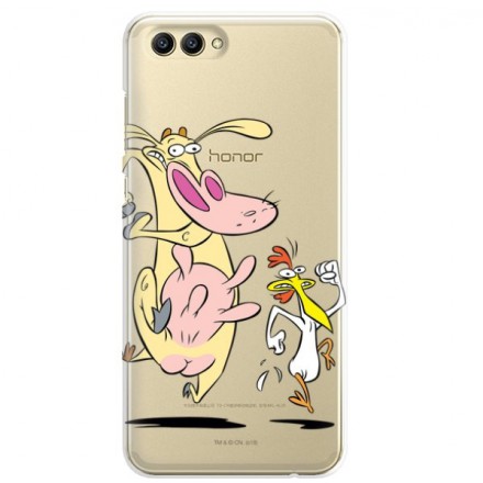 ETUI NA TELEFON HUAWEI HONOR V10 BLK-AL00 CARTOON NETWORK KK176 CLASSIC KROWA I KURCZAK