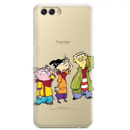 ETUI NA TELEFON HUAWEI HONOR V10 BLK-AL00 CARTOON NETWORK ED122 CLASSIC Ed, Edd i Eddy