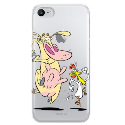 ETUI NA TELEFON IPHONE 8 A1905 CARTOON NETWORK KK176 CLASSIC KROWA I KURCZAK