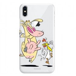 ETUI NA TELEFON IPHONE X A1901 CARTOON NETWORK KK176 CLASSIC KROWA I KURCZAK