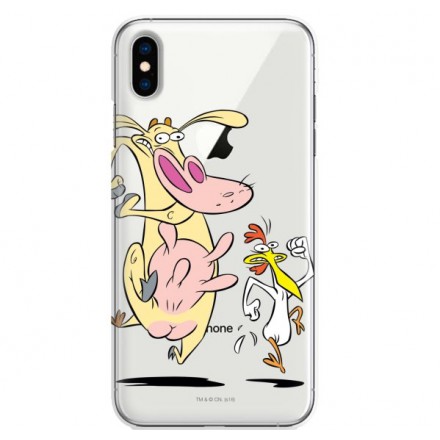 ETUI NA TELEFON IPHONE XSA1920 CARTOON NETWORK KK176 CLASSIC KROWA I KURCZAK