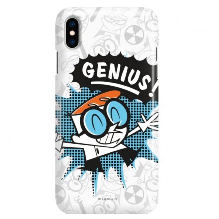 ETUI NA TELEFON IPHONE XS A1920 CARTOON NETWORK DX105 CLASSIC LABORATORIUM DEXTERA