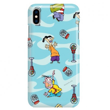 ETUI NA TELEFON IPHONE XS A1920 CARTOON NETWORK ED101 CLASSIC Ed, Edd i Eddy