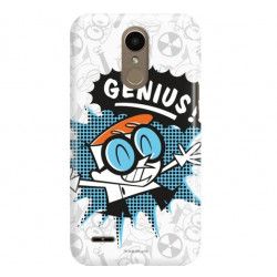 ETUI NA TELEFON LG K10 2017 M250N CARTOON NETWORK DX105 CLASSIC LABORATORIUM DEXTERA