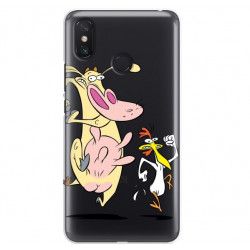 ETUI NA TELEFON XIAOMI Mi MAX 3 CARTOON NETWORK KK176 CLASSIC KROWA I KURCZAK