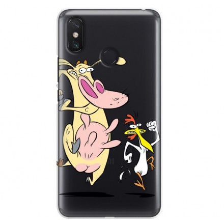 ETUI NA TELEFON XIAOMI Mi MAX 3 CARTOON NETWORK KK176 CLASSIC KROWA I KURCZAK