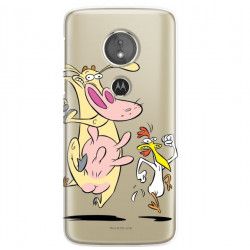 ETUI NA TELEFON LENOVO MOTO E5 CARTOON NETWORK KK176 CLASSIC KROWA I KURCZAK